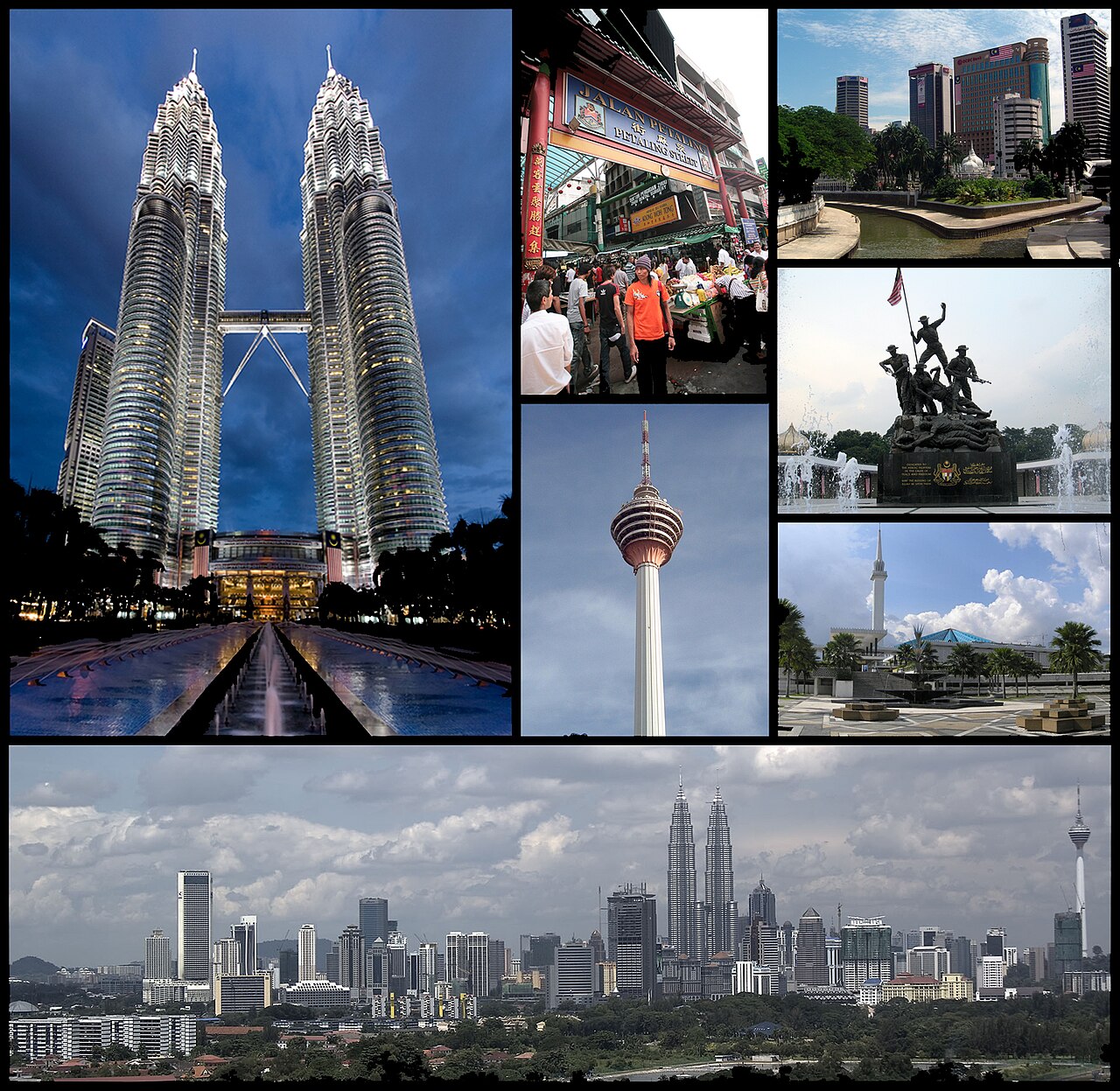 Kuala Lumpur 1 Kuala Lumpur: Impresionantes Torres Petronas y Horizonte Moderno